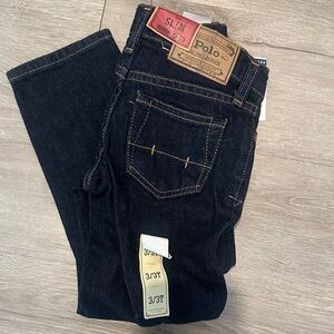 Polo by Ralph Lauren Boys 3T Slim Jeans - Dark Blue